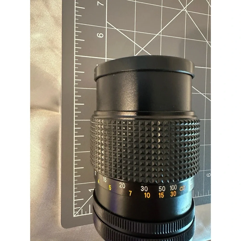 Super Albinar 135mm f/2.8 MC AutoTelephoto Prime Lens Canon FD MountVintage